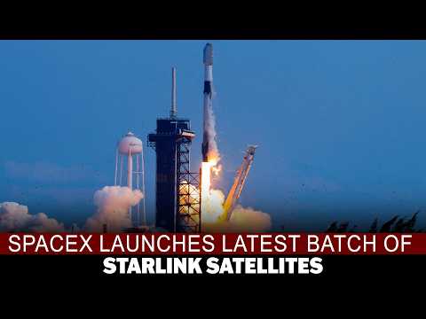 LIVE: SpaceX launches its latest batch of Starlink satellites ...