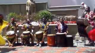 African Dance by Dafra, Drums of West Africa, and Caribbean Jems Dance Troupe