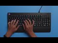 Žaidimų Klaviatūra Logitech G213 Prodigy RGB, DE išdėstymas
