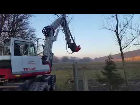 Westtech Woodcracker CL190 mit Takeuchi TB 175W Baumaschinen Puntigam GmbH (2)