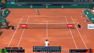 Tennis Manager 2021 gameplay.