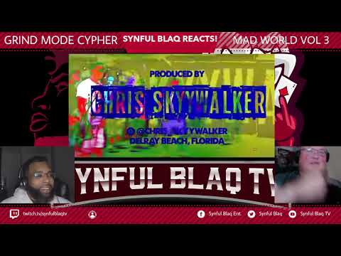 BLACKJACK Battle Royal! Synful Blaq Cypher Ranks - Grind Mode Cypher Mad World Vol. 1
