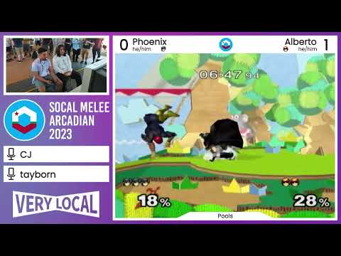 SoCal Melee Arcadian 2023 - Phoenix (Marth) vs. Alberto (Captain Falcon) - Winners' Pools