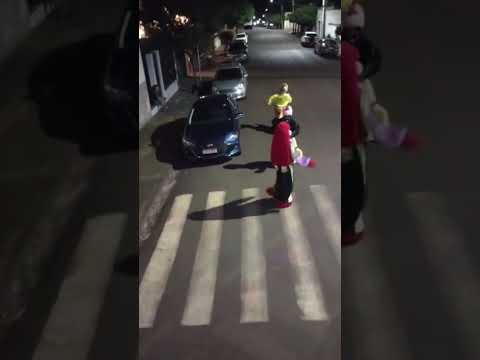 carreta Liga da Justiça em Santa Mariana PR