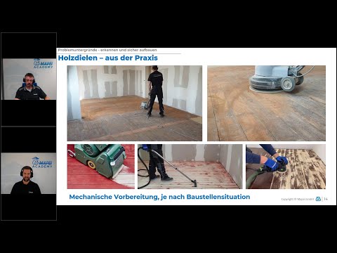 MAPEI Online-Seminar: Problemuntergründe - erkennen und sicher aufbauen (Teil 2)