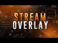 Free Twitch YouTube Live Stream Overlay Template