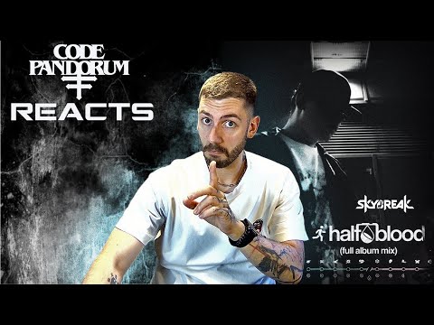 Is COLOUR BASS stuck?! | Code: Pandorum reacts to Skybreak - Half Blood (Full Album)