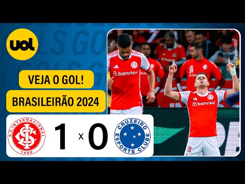 INTERNACIONAL 1 X 0 CRUZEIRO - BRASILEIRÃO 2024; VEJA O GOL DE BORRÉ