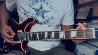 Def Leppard - High &#39;n&#39; Dry (Saturday Night ) Guitar lesson Part 2 - Full song