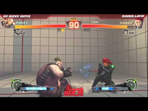 NCRX Day 2 - EG Ricky Ortiz vs RZR Latif - SSF4: AE2012 Top 16