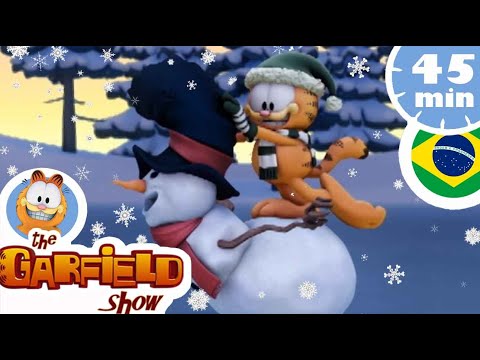⛄Garfield e o boneco de neve!❄️- Nova compilação