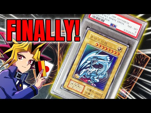 THIS is the FIRST Blue Eyes White Dragon EVER Printed (1999)🔥