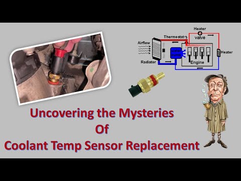 Replacing Engine Coolant Temperature Sensor in 3.8L EGH Engine – Jeep Wrangler JK/JKU