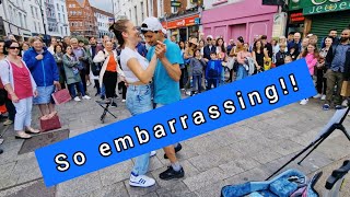 WHILE SINGING GUY PULLED ME OUT DANCING !! Beautiful Girls - Sean Kingston | Allie &amp; Zoe C. cover