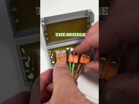 This isn't just any waterproof connection... It's a WAGO Gel Box IPX8 connection! #waterproof #wire