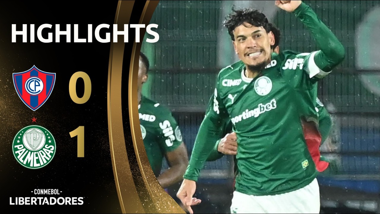 CERRO PORTEÑO X PALMEIRAS | MELHORES MOMENTOS | CONMEBOL LIBERTADORES 2026