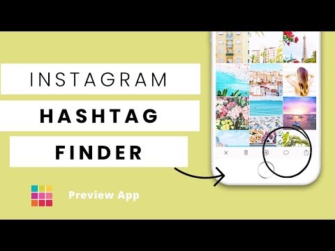 Instagram HASHTAG FINDER in Preview App