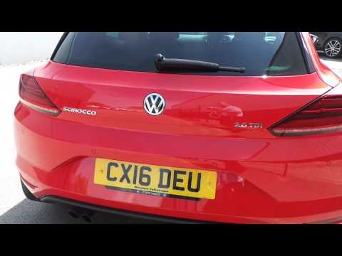 Volkswagen Scirocco 2.0 TDI GT available at Wrexham Volkswagen!