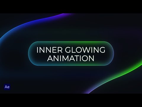 Create Inner Glowing Shape Animations In After Effects