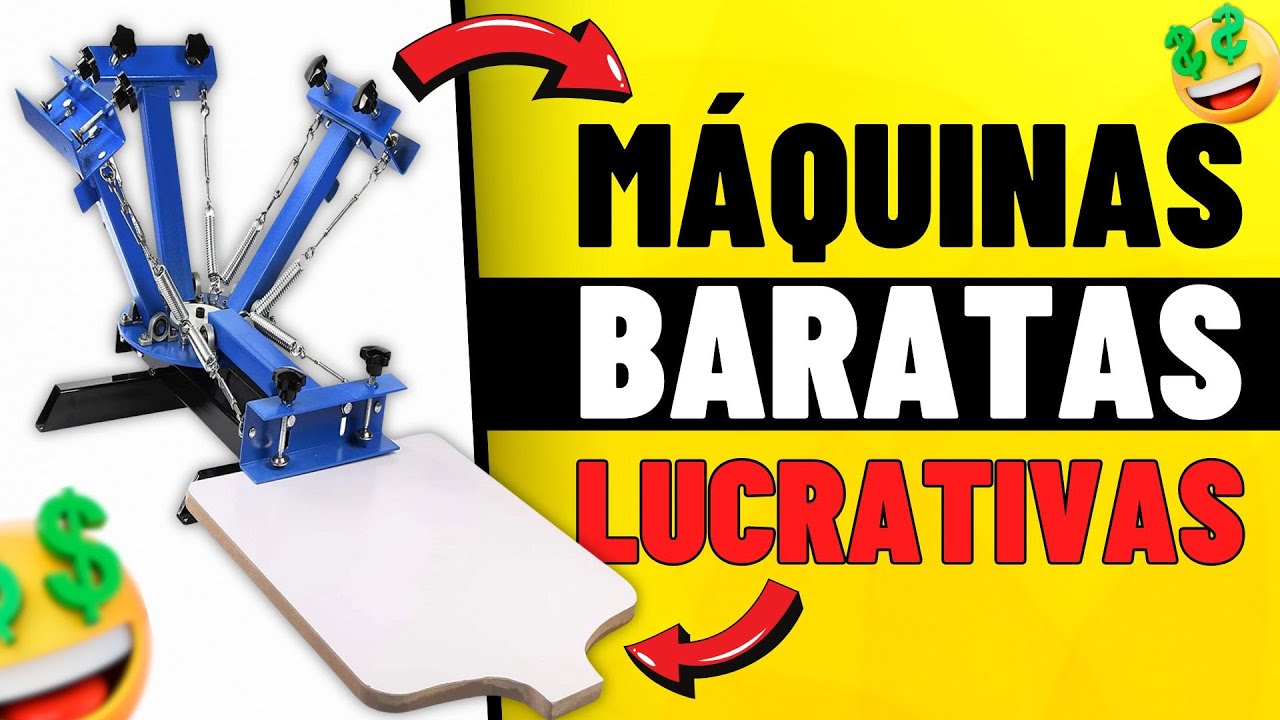 13 CHEAP and PROFITABLE MACHINES to CREATE your OWN BUSINESS