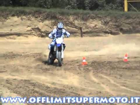 Offlimits Supermoto 2010 - Supermoto Offroad course with Alberto Barozzi @ Lodi