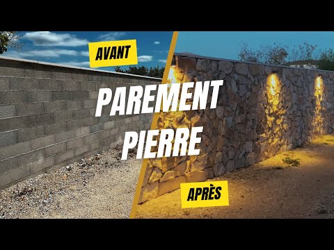 NATURAL STONE FACING ON A 75M2 WALL!!!!!!!!!!!!