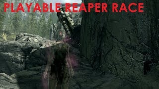Skyrim Special Edition Mod Review Playable Reaper Race
