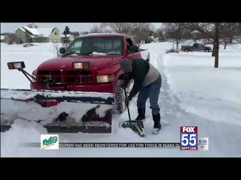 'This year's been exceptional': Fort Wayne snow plow drivers cash in on heavy snowfall
