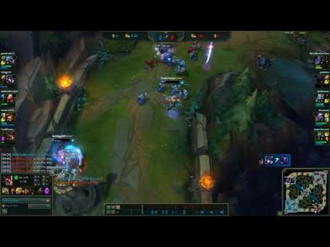 Kled and Sejuani vs Shen and Jax Highlight