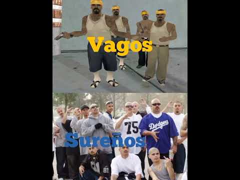 GTA Street Gangs And Real Life Gangs Comparison