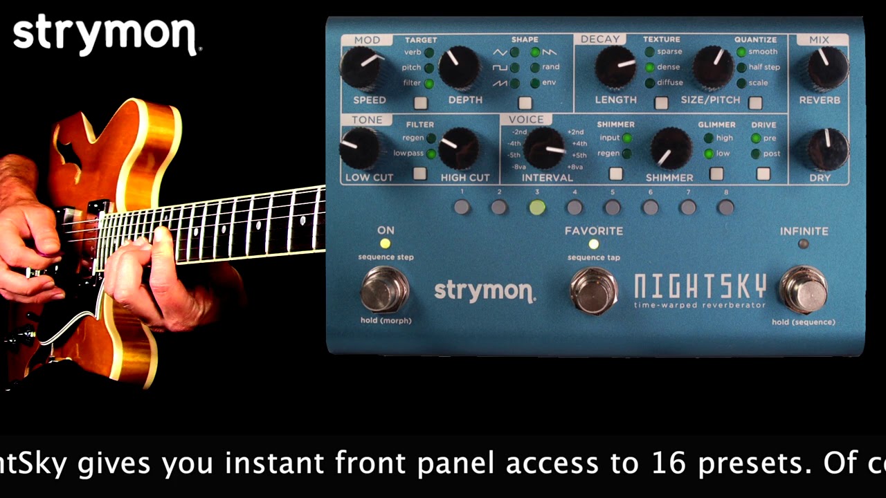 NightSky Experimental Reverb - Strymon NightSky Experimental Reverb - Strymon