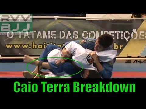 Caio Terra vs Bruno Malfacine Worlds 2008 Back Attack Break Down