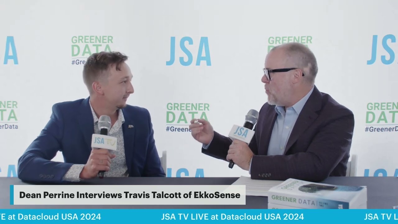 Datacloud USA 2024 | Sustainable Data Centers with Travis Talcott of EkkoSense