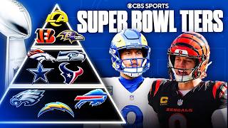 Former players rank their Super Bowl contenders by TIERS