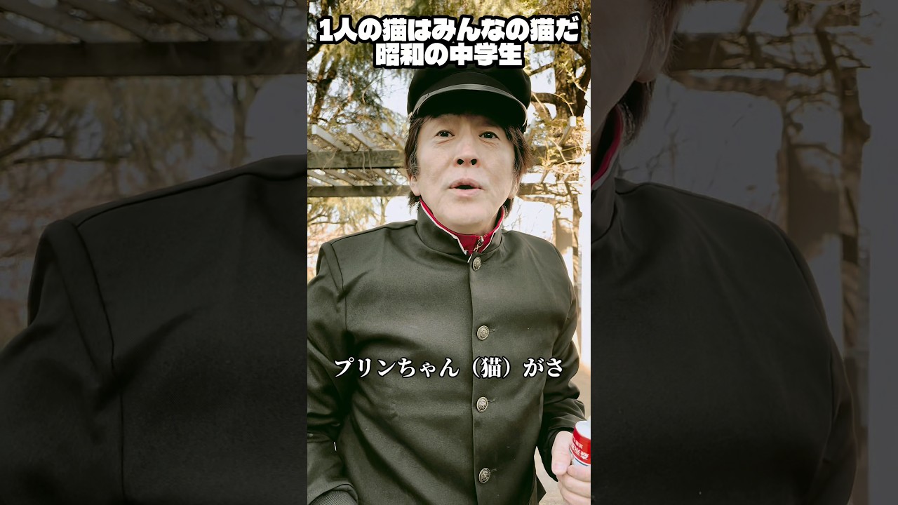 1人の猫はみんなの猫だ昭和の中学生 #コント #お笑い #ネプチューン #ホリケン