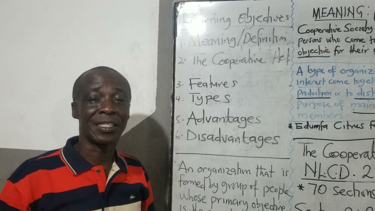 Cooperative Societies: Introduction