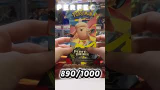 Perfect order pack opening #pokemon #pokemonchannel #viral #funny #shorts #funnyvideo