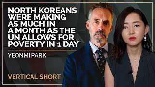 North Korea Wages = What UN Allows For Poverty in 1 Day | Yeonmi Park #shorts