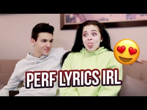 'PERF' LYRICS IN REAL LIFE ft. Daniel Skye