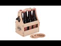 Holz Flaschen枚ffner Biertr盲ger aus mit