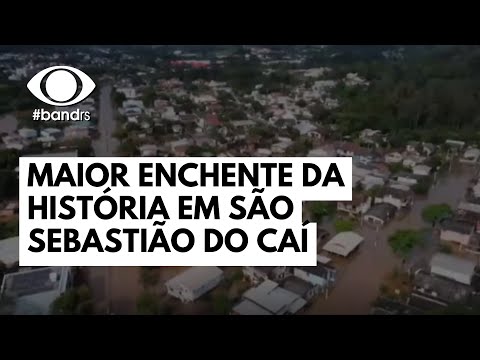 Maior enchente da história em São Sebastião do Caí