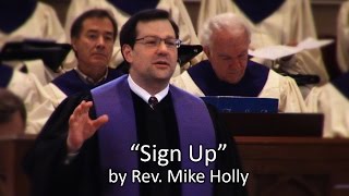 preview picture of video 'BPUMC Sermon: Sign Up - Rev. Mike Holly'