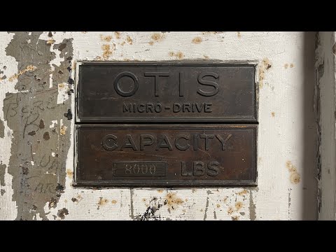 RARE Manual Otis Micro-Drive Freight Elevator (Car 2) | PGHNNA WRH4 | Pittsburgh, PA