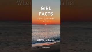 Girl Facts #heatbreakupstatus #new callenger