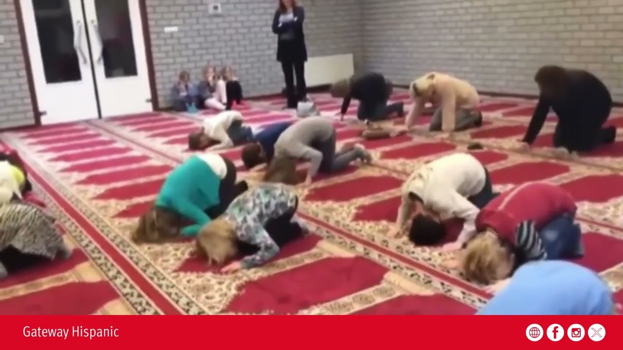 Children are taken to mosques to learn about Islam.