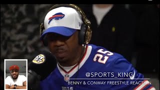 REACTION TO BENNY THE BUTCHER &amp; CONWAY THE MACHINE FREESTYLE