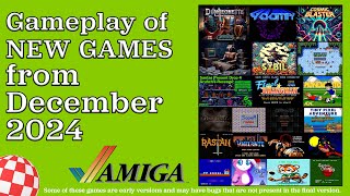 Gameplay of New Amiga Games from December 2024