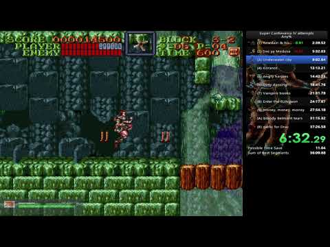 Super Castlevania IV any% speedrun [PB 37:06:79]