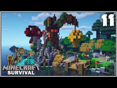 THE BEE SANCTUARY!!! - Minecraft 1.16 Survival Let's Play