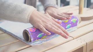 How to roll your UNpaper® Towels!